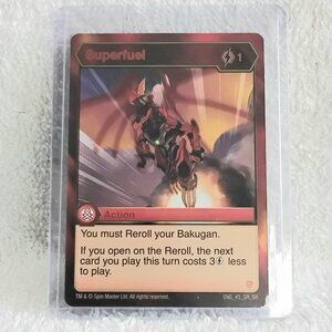 3/$25 Mint Bakugan Superfuel ENG_45_SR_BR Card by Spinmaster!!